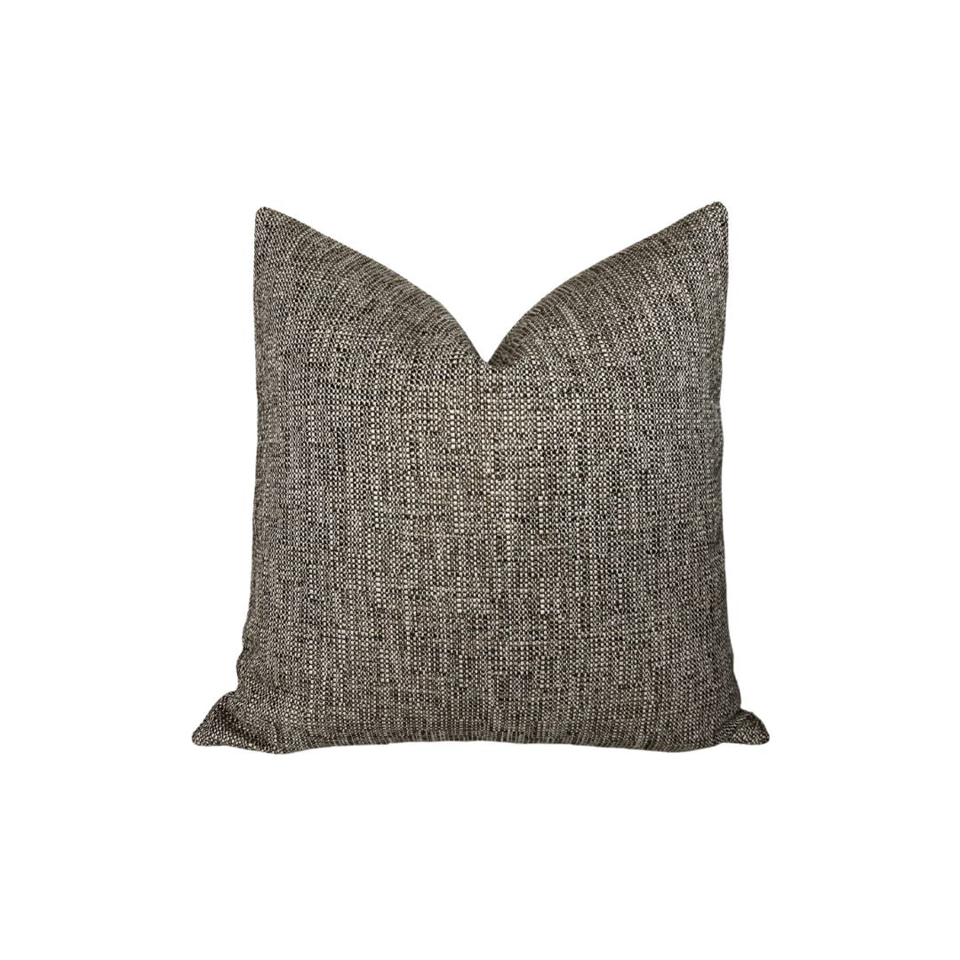 Performance Indoor Outdoor Pillow Cover in Chestnut