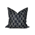 Matchsticks Pillow Cover in Indigo Blue, George Spencer Textiles