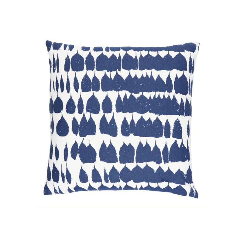 Queen of Spain Pillow Cover in Water Blue, Schumacher Textiles