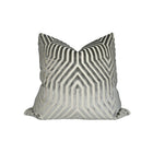 Vanderbilt Pillow Cover in Dove Grey, Schumacher Textiles
