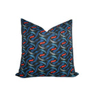 Twine Pillow Cover in Indigo/Red