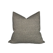 Nubby Woven Pillow Cover in Charcoal