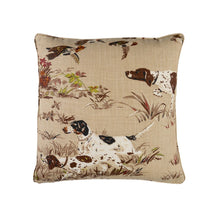 Pointers Pillow Cover in Brown, Schumacher Textiles