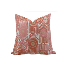 Bazaar Pillow Cover in Melon, Perennials Textiles