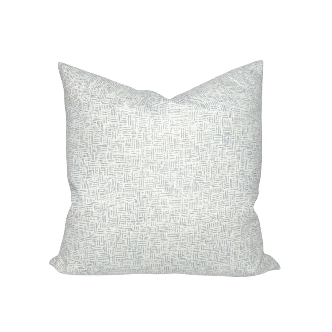 ETCH Pillow Cover in Dove Grey