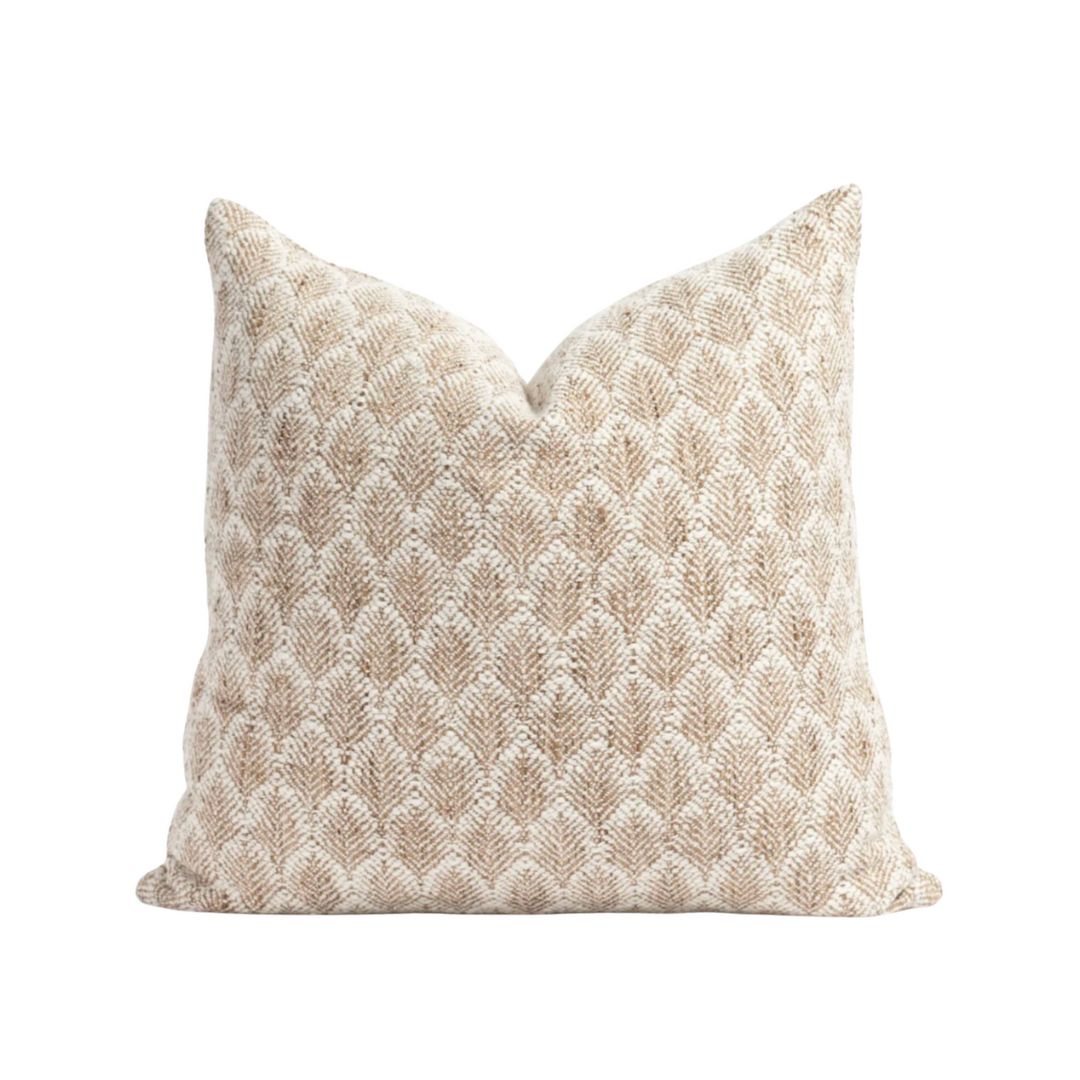 Gibson Floral Pillow Cover in Natural