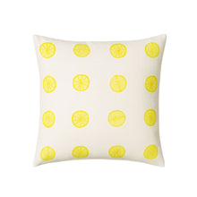 Lemonade Pillow Cover in Yellow, F. Schumacher Textiles