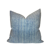 Tristan Pillow Cover in Aurora Blue, Rose Tarlow Textiles