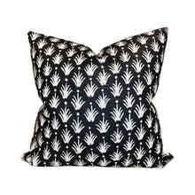 Reeds Pillow Cover in Jet, McLaurin + Piercy Textiles