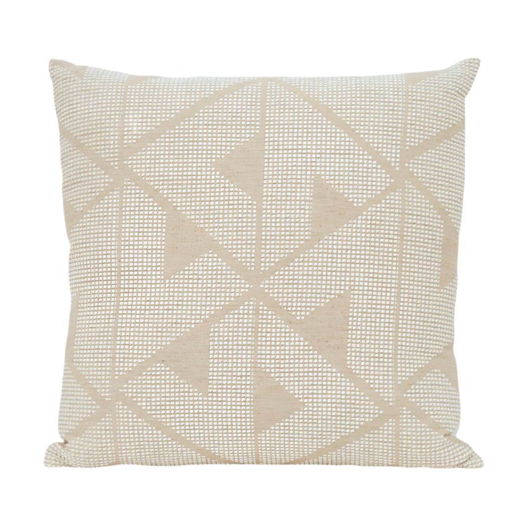 Sierra Pillow Cover in Natural, Schumacher Textiles