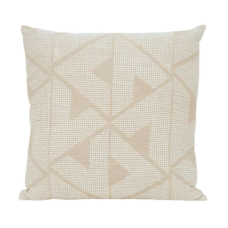 Sierra Pillow Cover in Natural, Schumacher Textiles