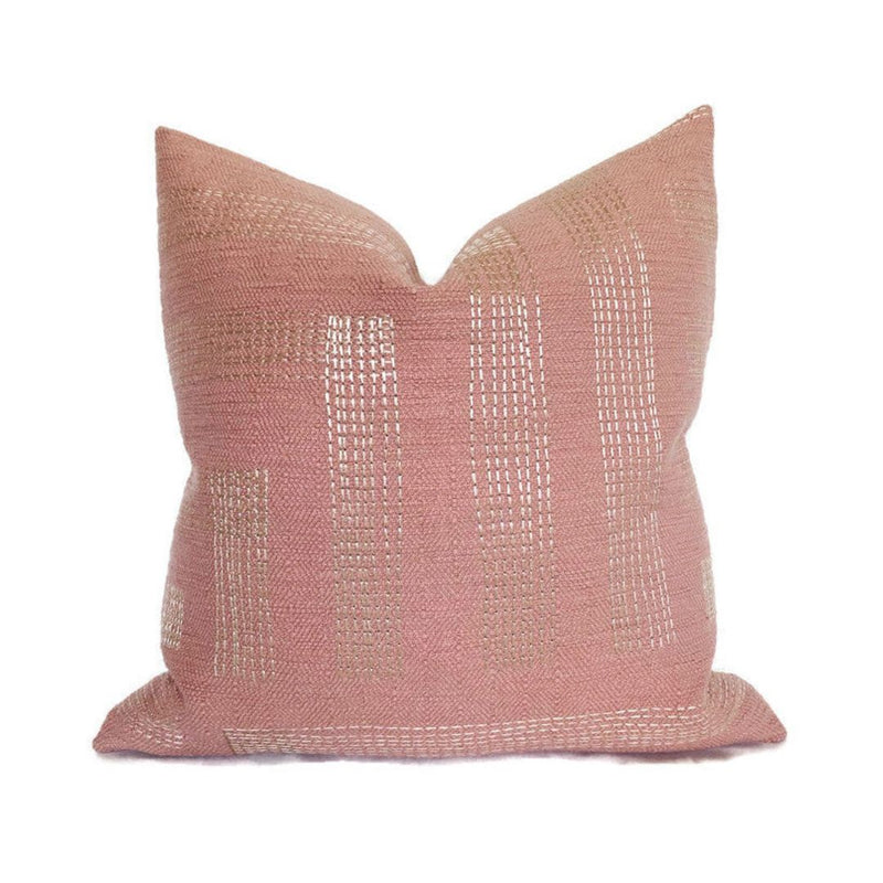 Pastiche Pillow Cover in Rouge Ivory, Kelly Wearstler Textiles