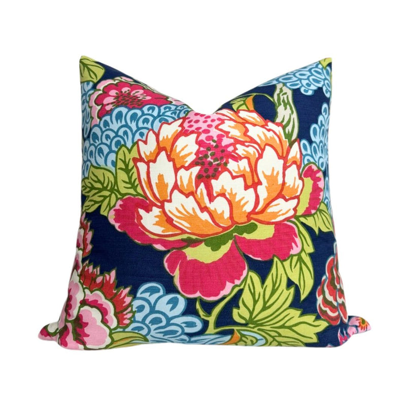 Honshu Pillow Cover in Navy, Thibaut Pillows