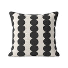 Full Circle Pillow Cover in Faded Black, Schumacher Textiles