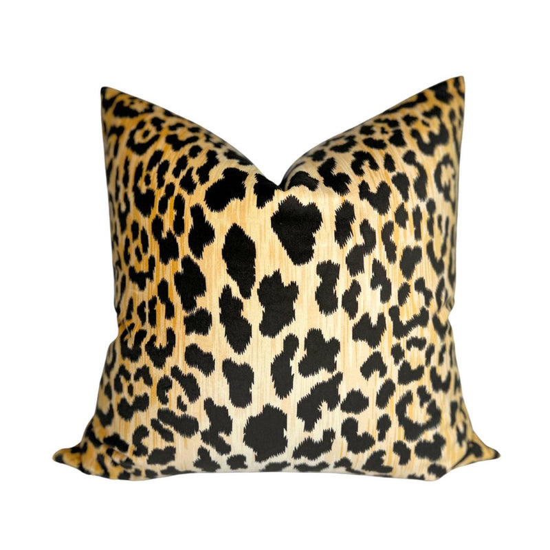 Leopard Velvet Pillow Cover