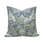 Shangri La Pillow Cover in Verde Green