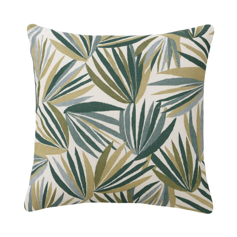 Palmetto Pillow Cover in Verdigris, Perennials Textiles