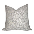 Spotted Velvet Pillow Cover in Ivory Natural