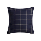 Bancroft Wool Pillow Cover in Navy Blue, Schumacher Textiles