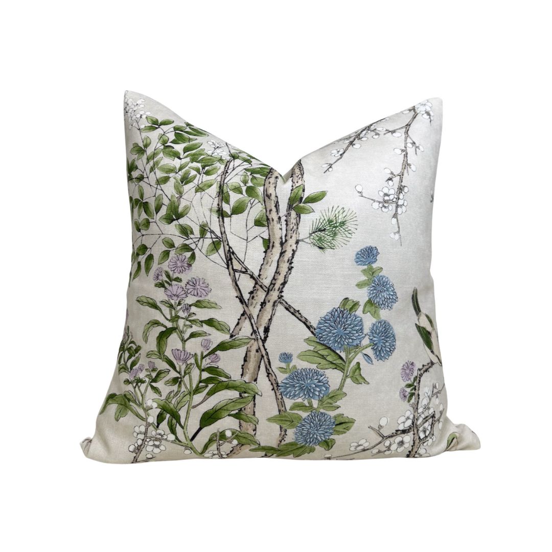 Katsura Pillow Cover in Lavender, Thibaut Pillows