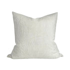 Formation Embroidered Pillow Cover in Oyster