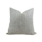 Unravel Pillow Cover in Aqua Blue