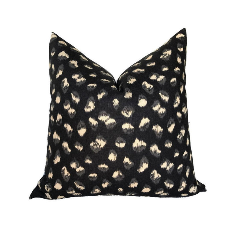 Feline Pillow Cover in Black, Kelly Wearstler Textiles