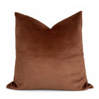 Chestnut Velvet Pillow Cover
