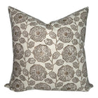Freedia Pillow Cover in Sepia, Susan Connor Textiles
