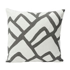 Zimba Pillow Cover in Charcoal, Schumacher Textiles