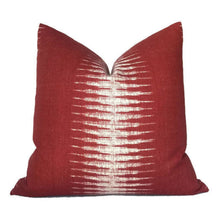Ikat Pillow Cover in Pomegranate, Peter Dunham Textiles