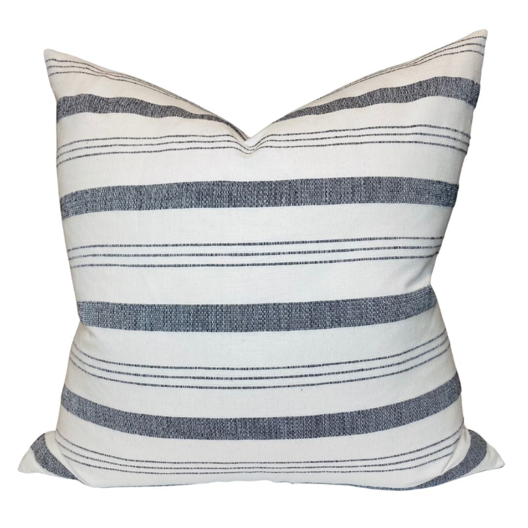 Lima Stripe Pillow Cover in Natural