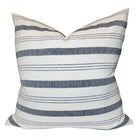 Lima Stripe Pillow Cover in Natural