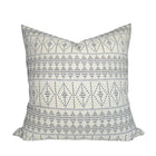 Souk Pillow Cover in Onyx Indigo, Indoor Outdoor Pillows, Peter Dunham Textiles