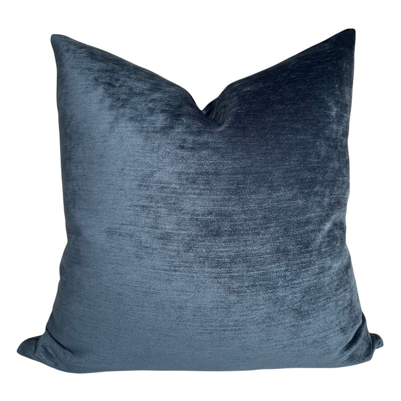 Sapphire Velvet Pillow Cover