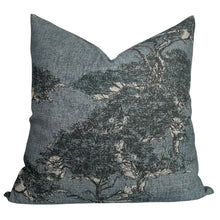 Torrey Pines Pillow Cover in Mineral Blue