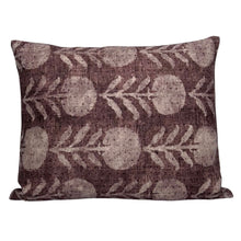 Zinnia Pillow Cover in Berry, McLaurin + Piercy Textiles