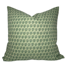 Mimi Pillow Cover in Green