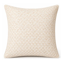 Ivins Woven Pillow Cover in Ivory, Schumacher Textiles
