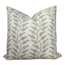 Folio Pillow Cover in Graphite, Susan Connor Textiles