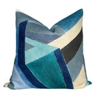 Roulade Pillow Cover in Navy Blue