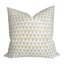 Floral Pillow Cover in Marigold