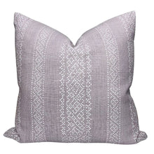 Miguel Pillow Cover in Lavender, McLaurin + Piercy Textiles
