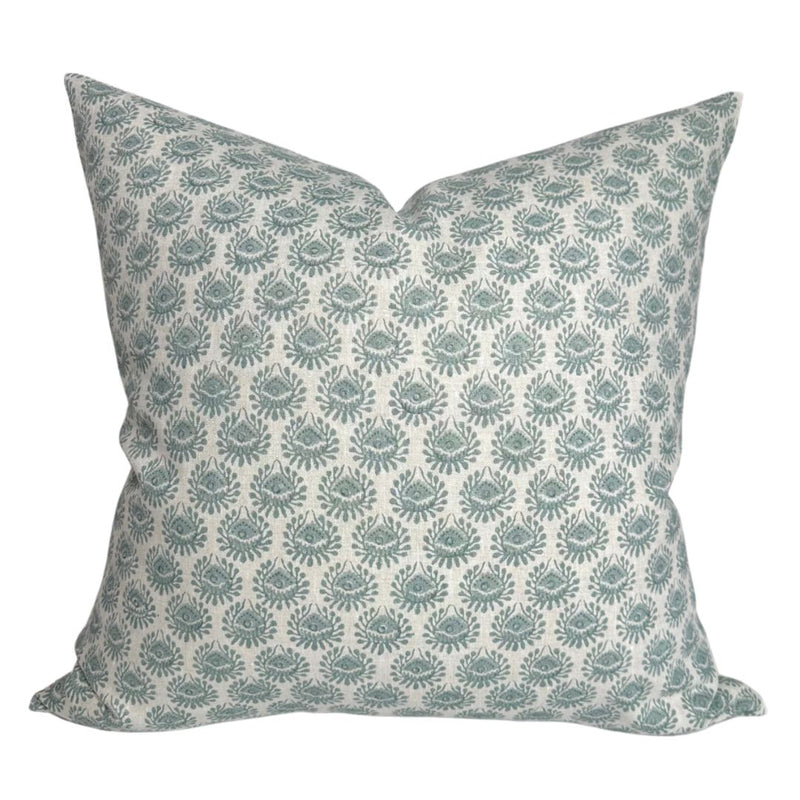 Lyon Pillow Cover in Celadon, Walter G Textiles
