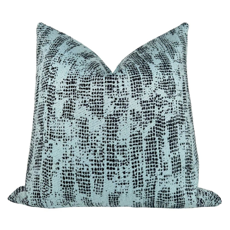 Kelly Wearstler Verse Pillow Cover in Ice Onyx