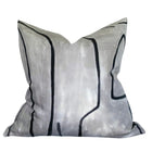 Graffito Pillow Cover in Graphite, Kelly Wearstler Textiles