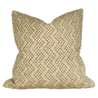 Audley Woven Pillow Cover in Sand, Schumacher Textiles