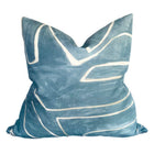 Graffito Pillow Cover in Deep Sky, Kelly Wearstler Textiles