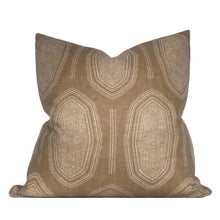 Kamba Pillow Cover in Sand, Susan Connor Textiles