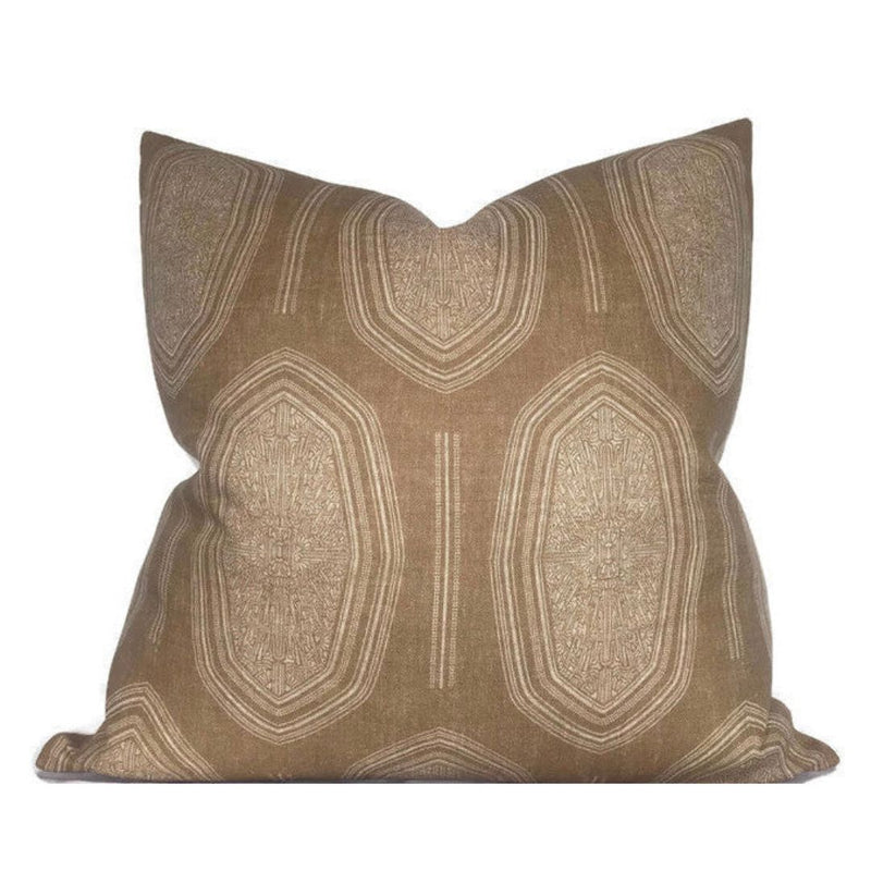 Kamba Pillow Cover in Sand, Susan Connor Textiles